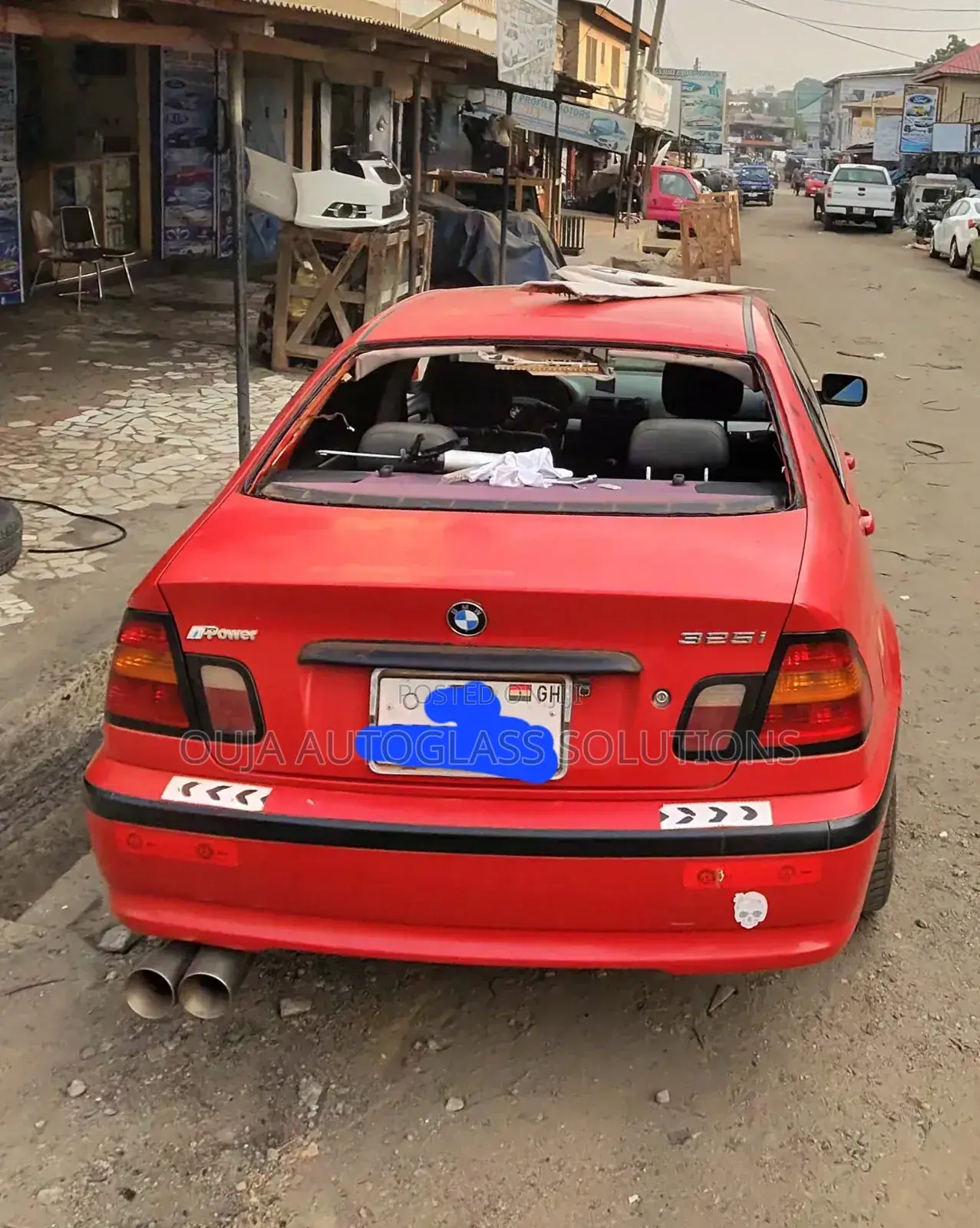 Bmw 3-series E46 Heated Back Window Back Glass Available