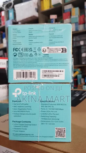 5 Port Gigabit Desktop Switch (Ls1005g)