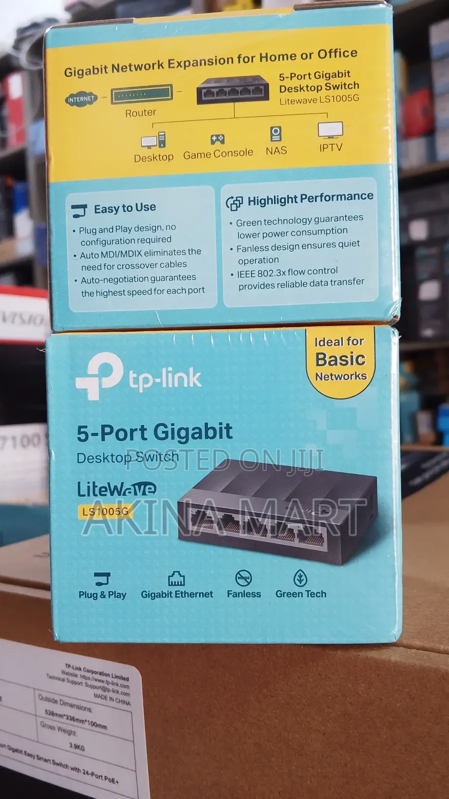 5 Port Gigabit Desktop Switch (Ls1005g)