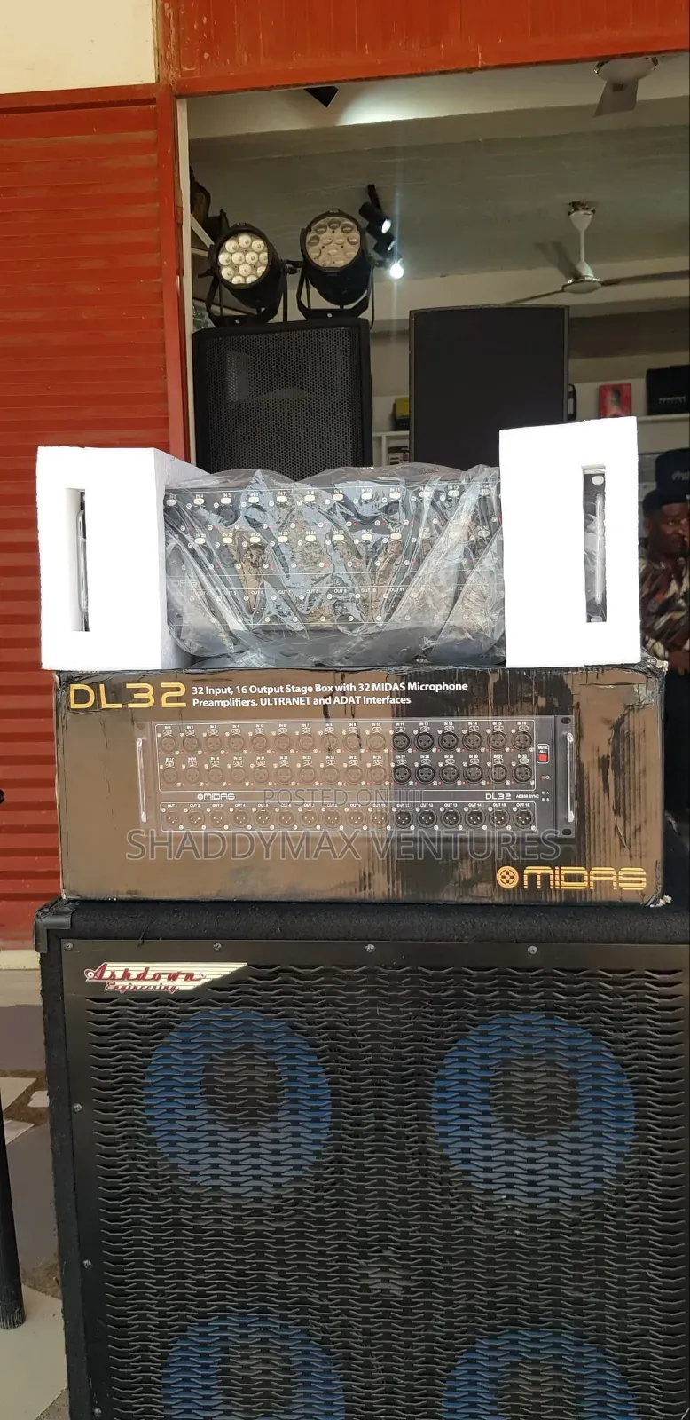 Midas Dl 32 Output Stage Box