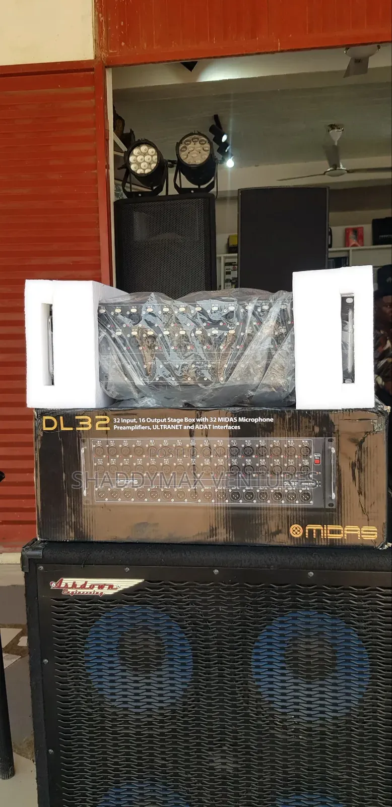 Midas Dl 32 Output Stage Box