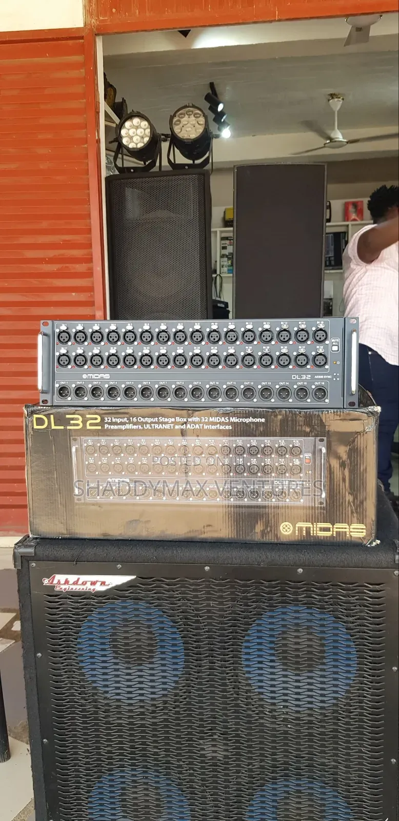 Midas Dl 32 Output Stage Box