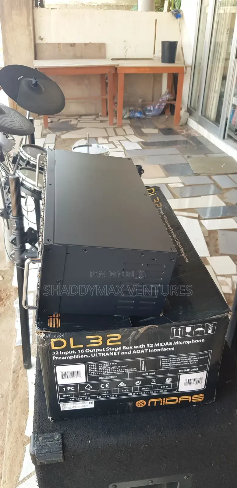 Midas Dl 32 Output Stage Box