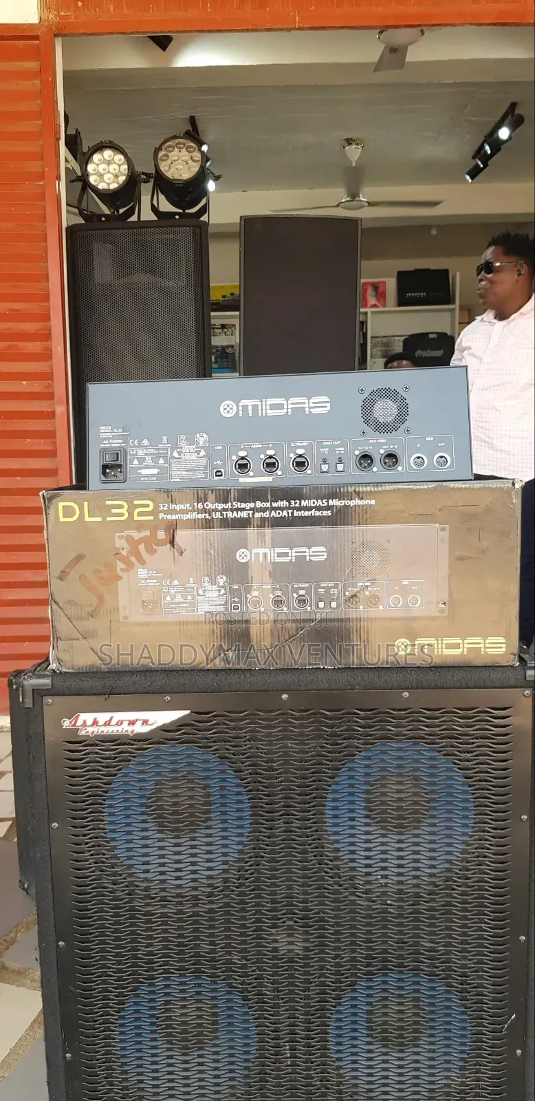 Midas Dl 32 Output Stage Box