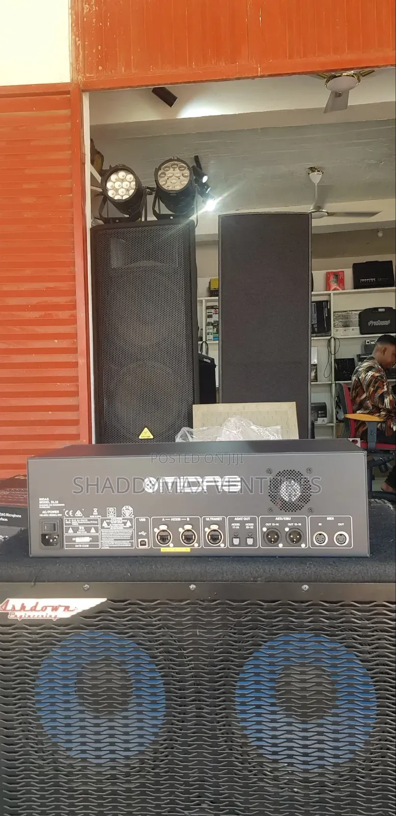 Midas Dl 32 Output Stage Box