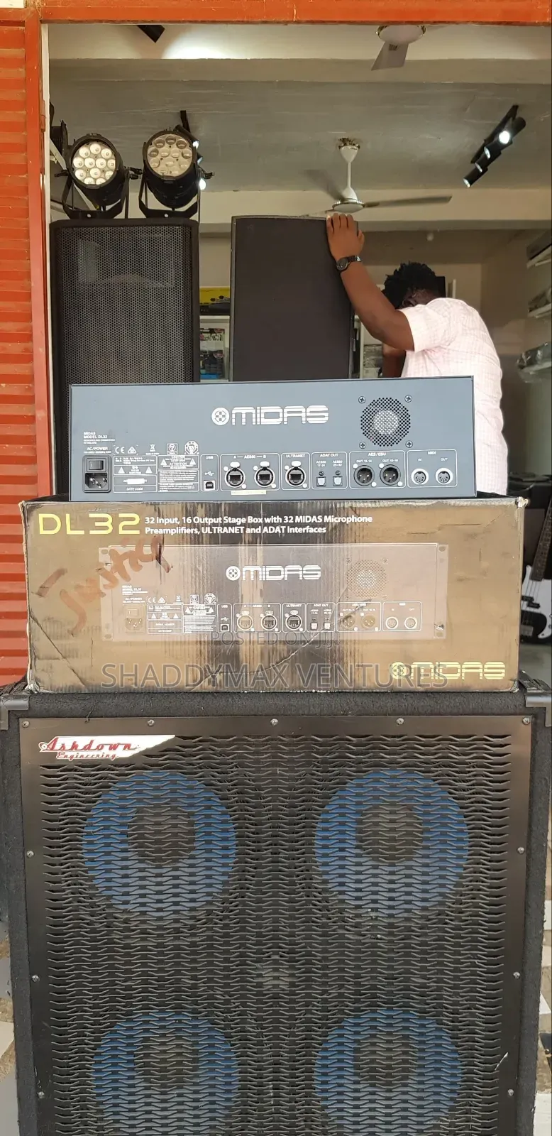 Midas Dl 32 Output Stage Box