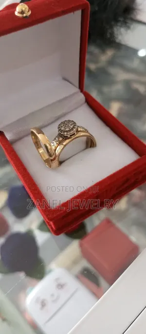 Gold Dust Wedding Bands for Couple