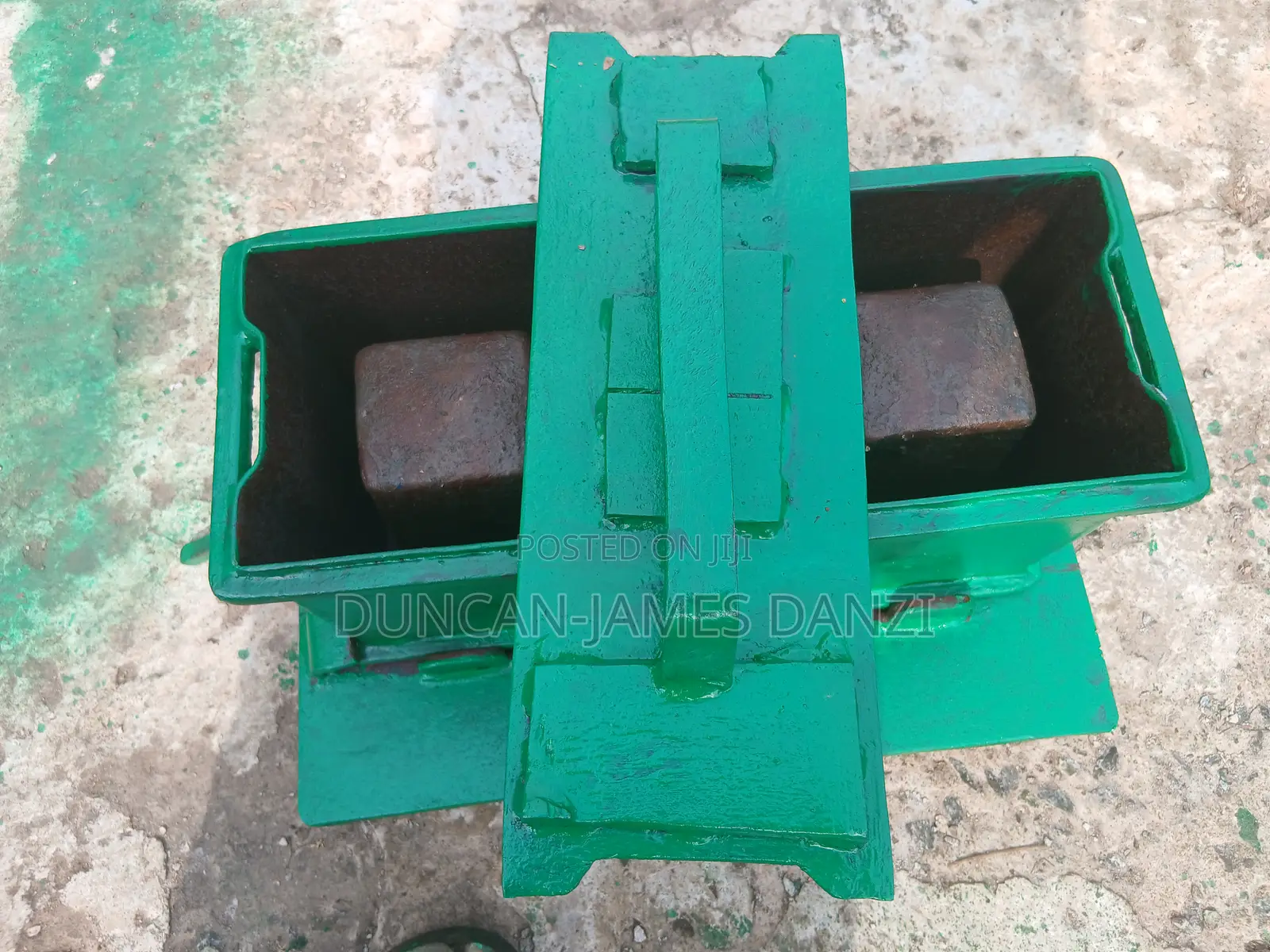 2 Block Making Machine With Electrical Panel Setup
