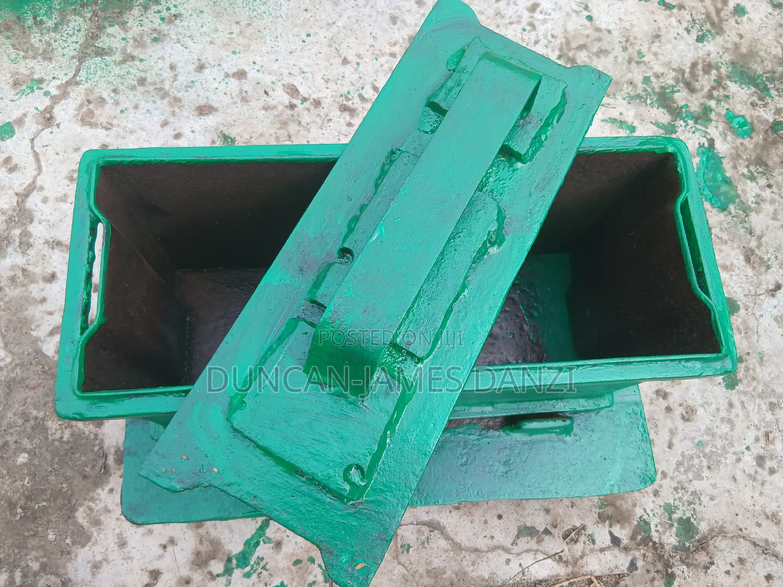 2 Block Making Machine With Electrical Panel Setup