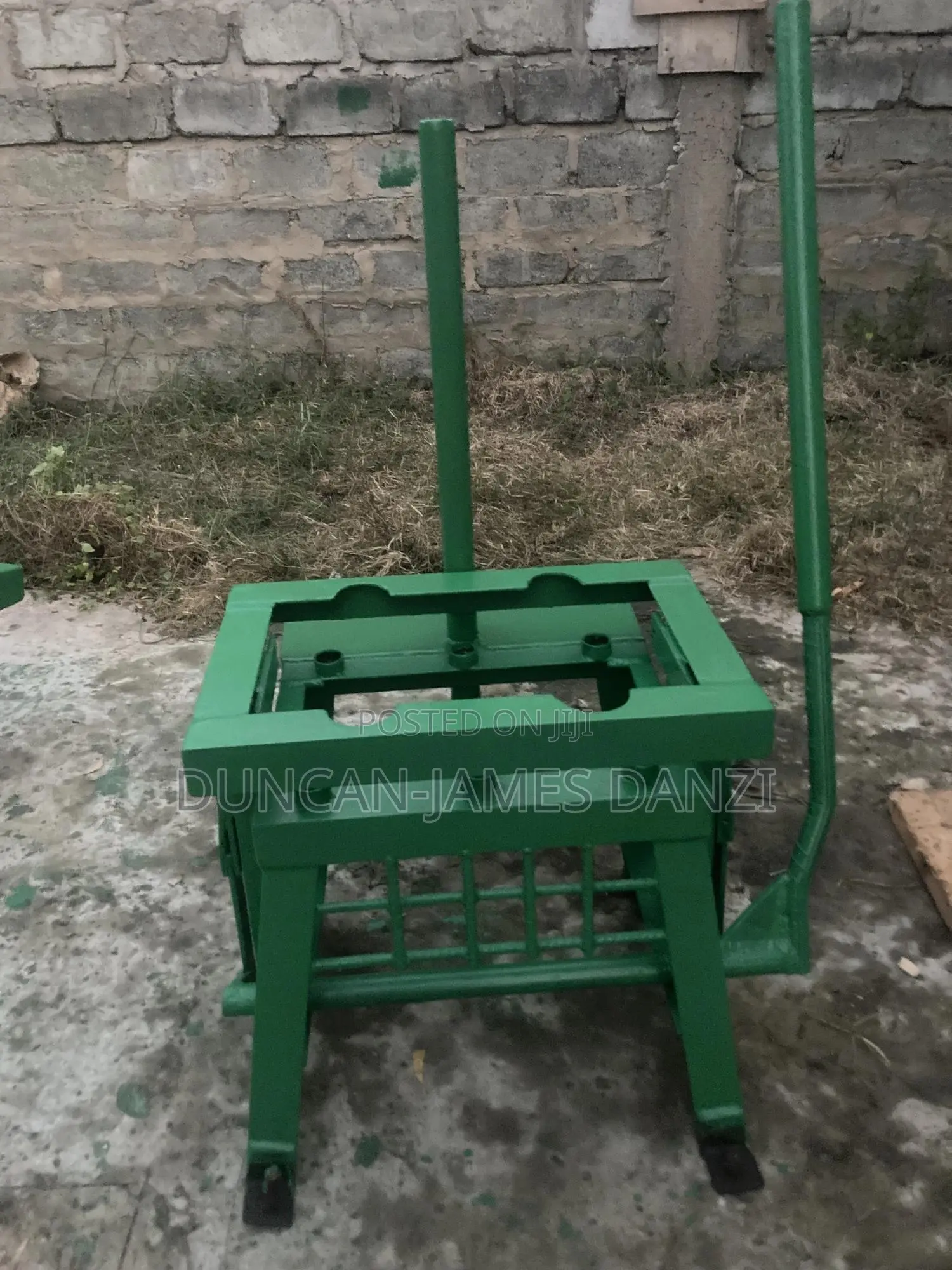2 Block Making Machine With Electrical Panel Setup