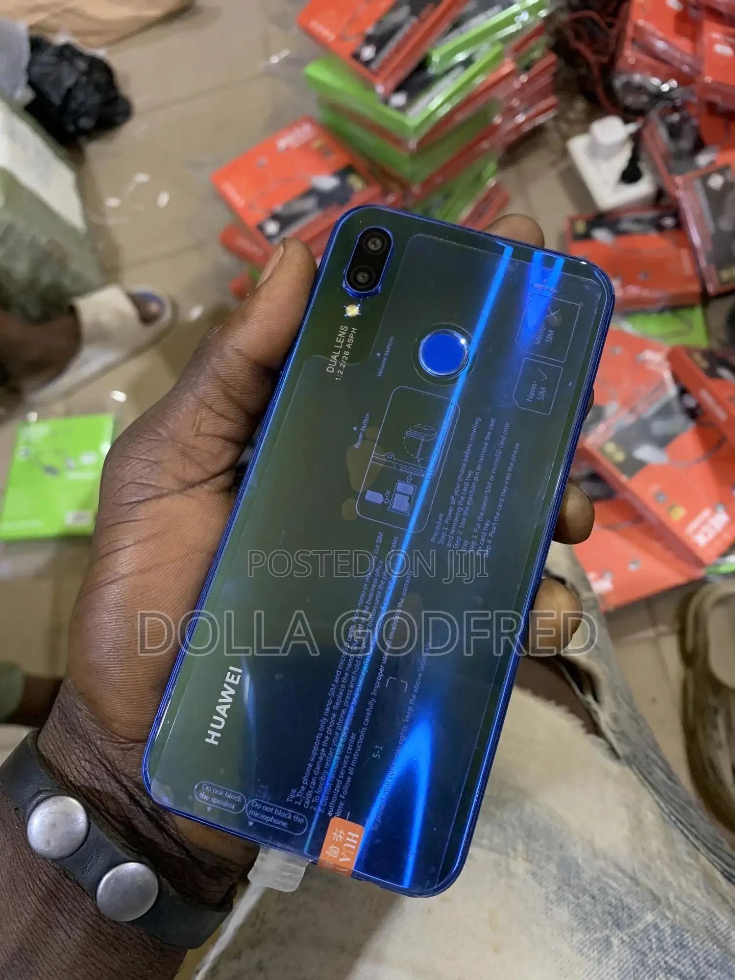 New Huawei P20 Lite 128 GB Blue