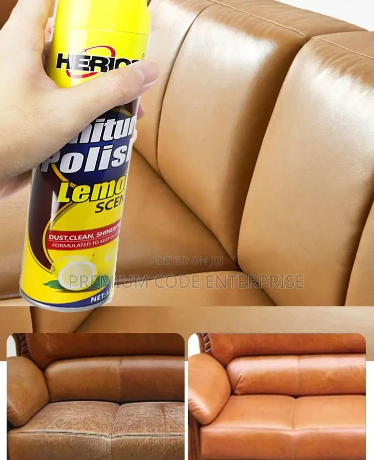 Wood Cleaner Wax Polish Spray – Furniture Cabinet Wax Oil Polisher