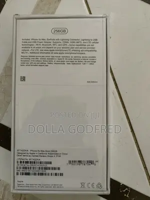 New Apple iPhone XS Max 256 GB Gold