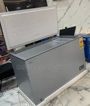 Eco Friendly New TCL 380 Liters Grey Singledoor Freezer