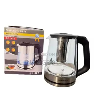 2l Glass Kettle With Infuser