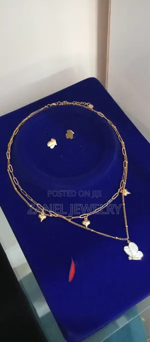 2 in 1 Necklace and Earrings