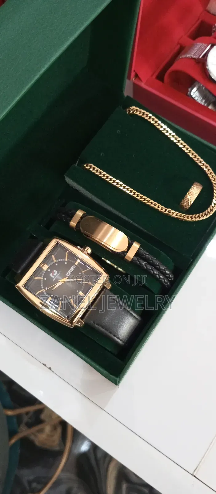 4 in 1 Jewelry Set for Men