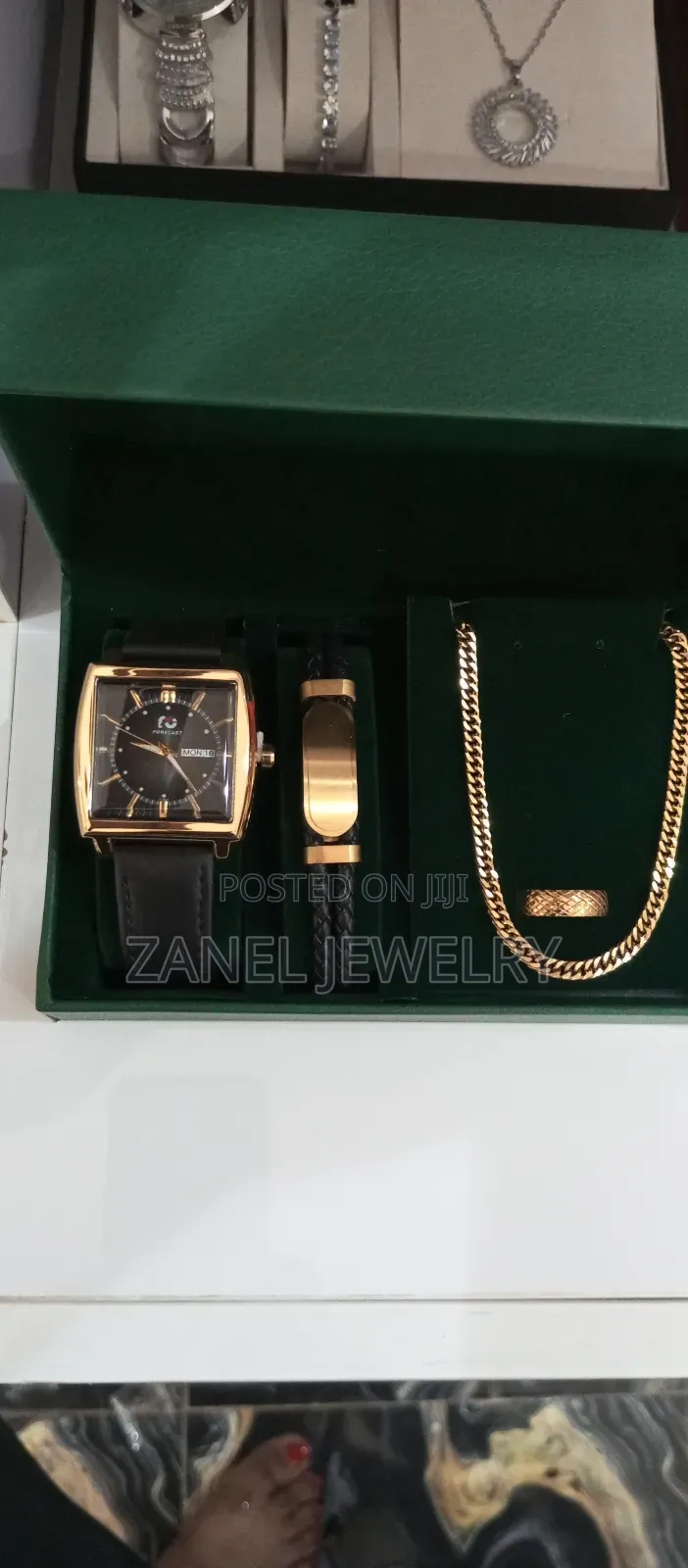 4 in 1 Jewelry Set for Men