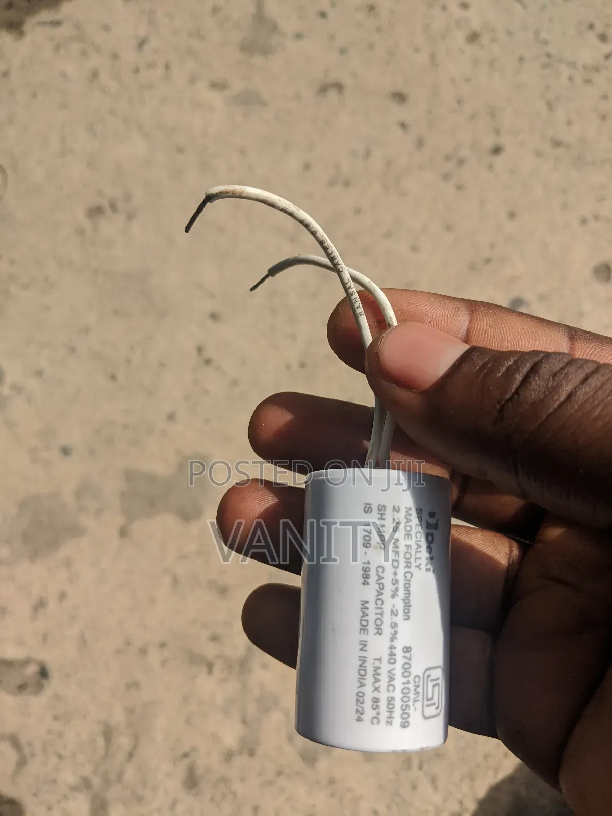 Original Crompton 2.5 If Capacitor
