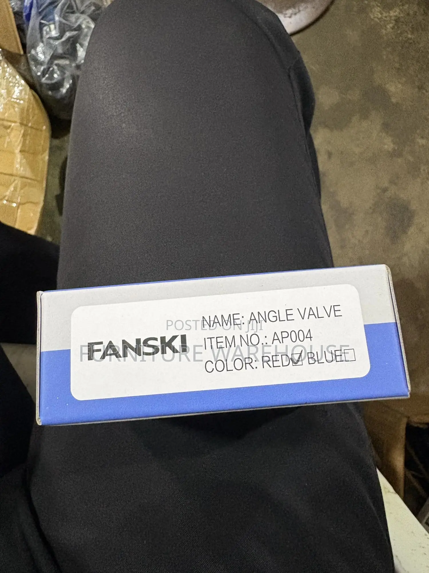 Fanski Angle Valve 1/2” X 1/2”