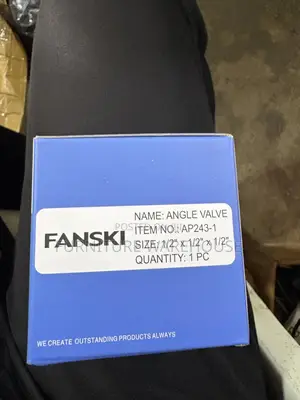 Double Fanski Angle Valve