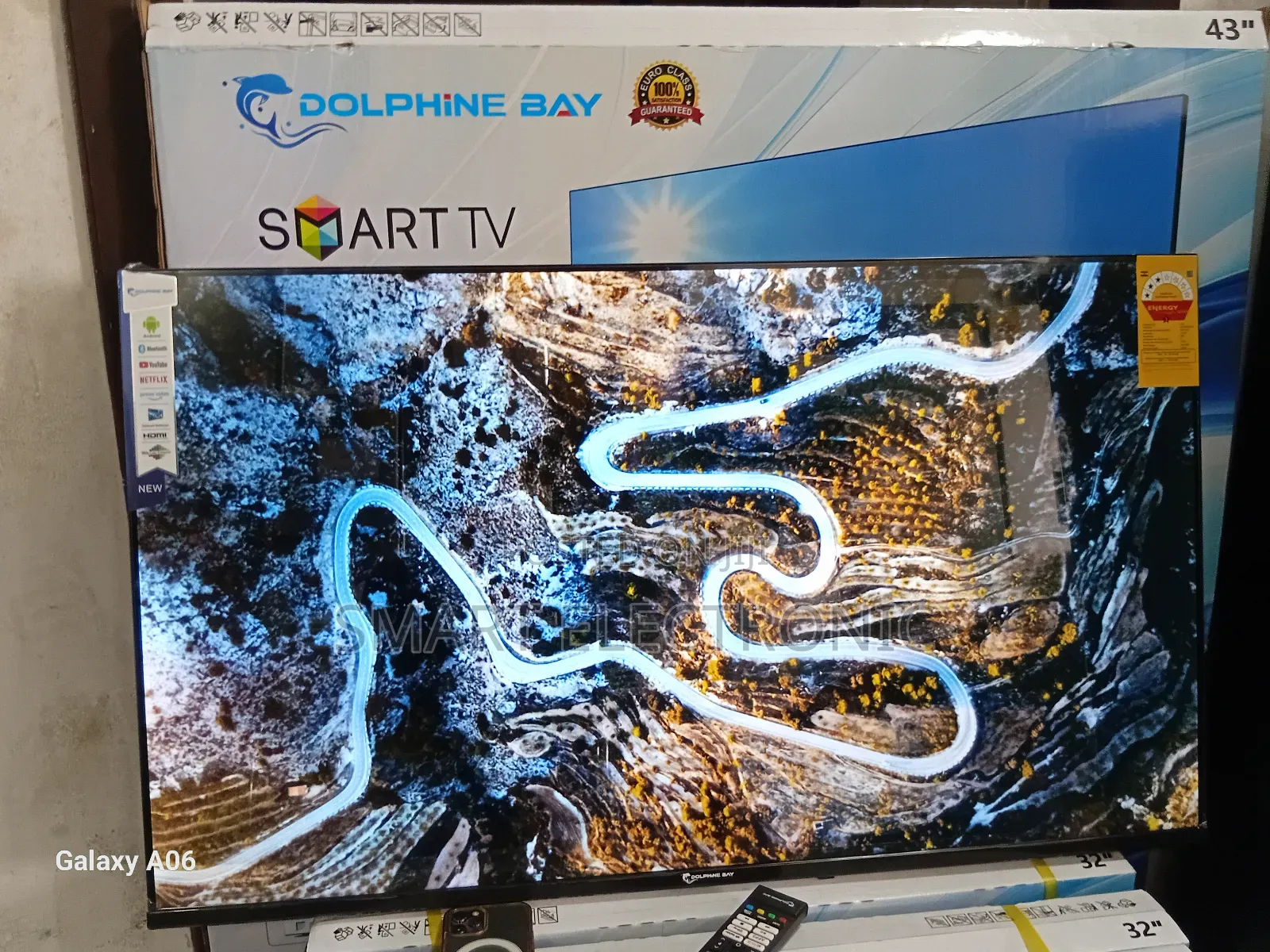 Dolphin Bay 43” Smart Tv– Sleek Design, Smart Performance Dolphine Bay