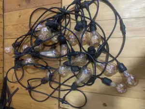 Led Outdoor Or Indoor String Lights Waterproof With Edison Bulbs