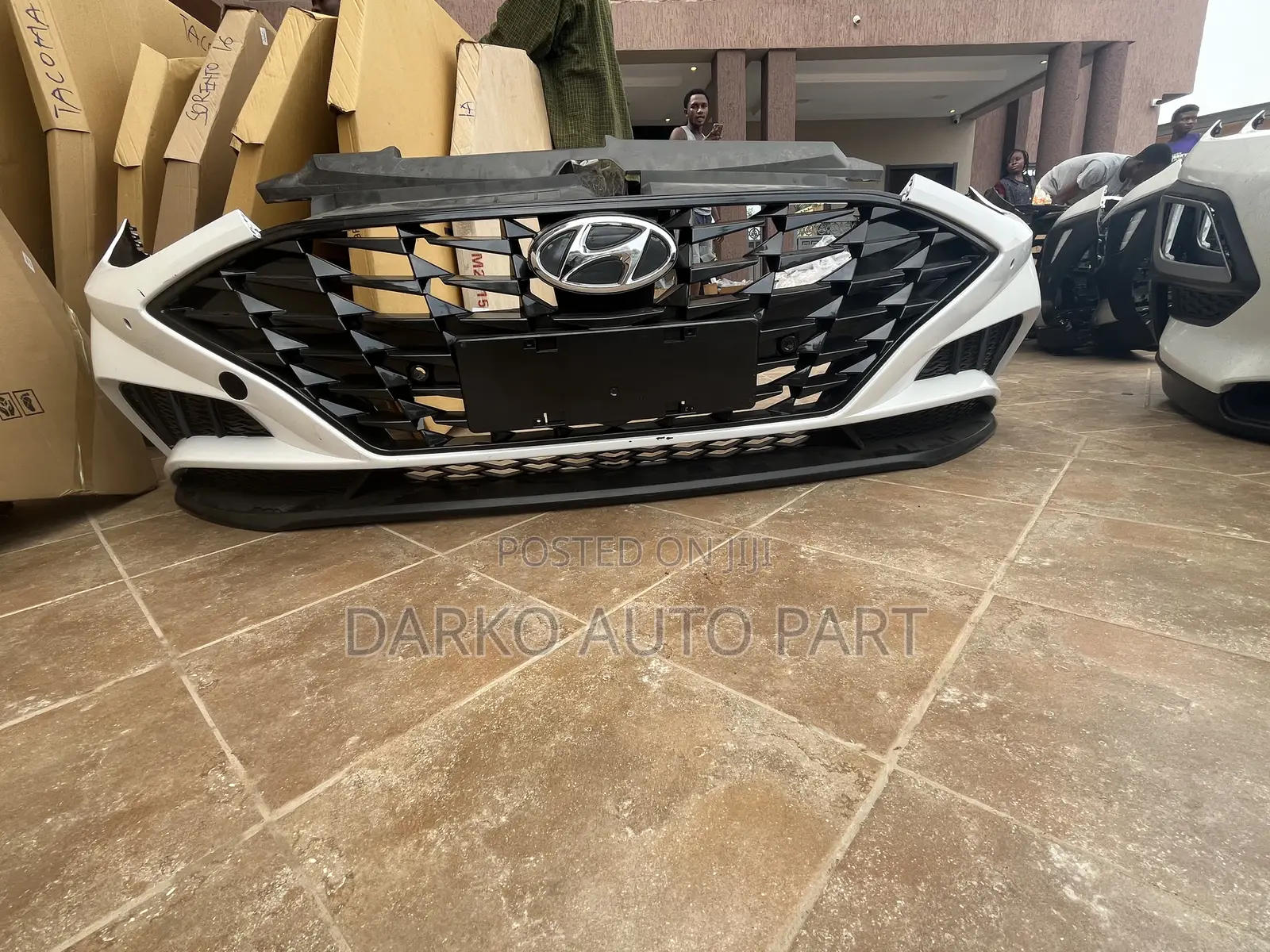 Hyundai Sonata 2021-2023 Complete Front Bumper Complete