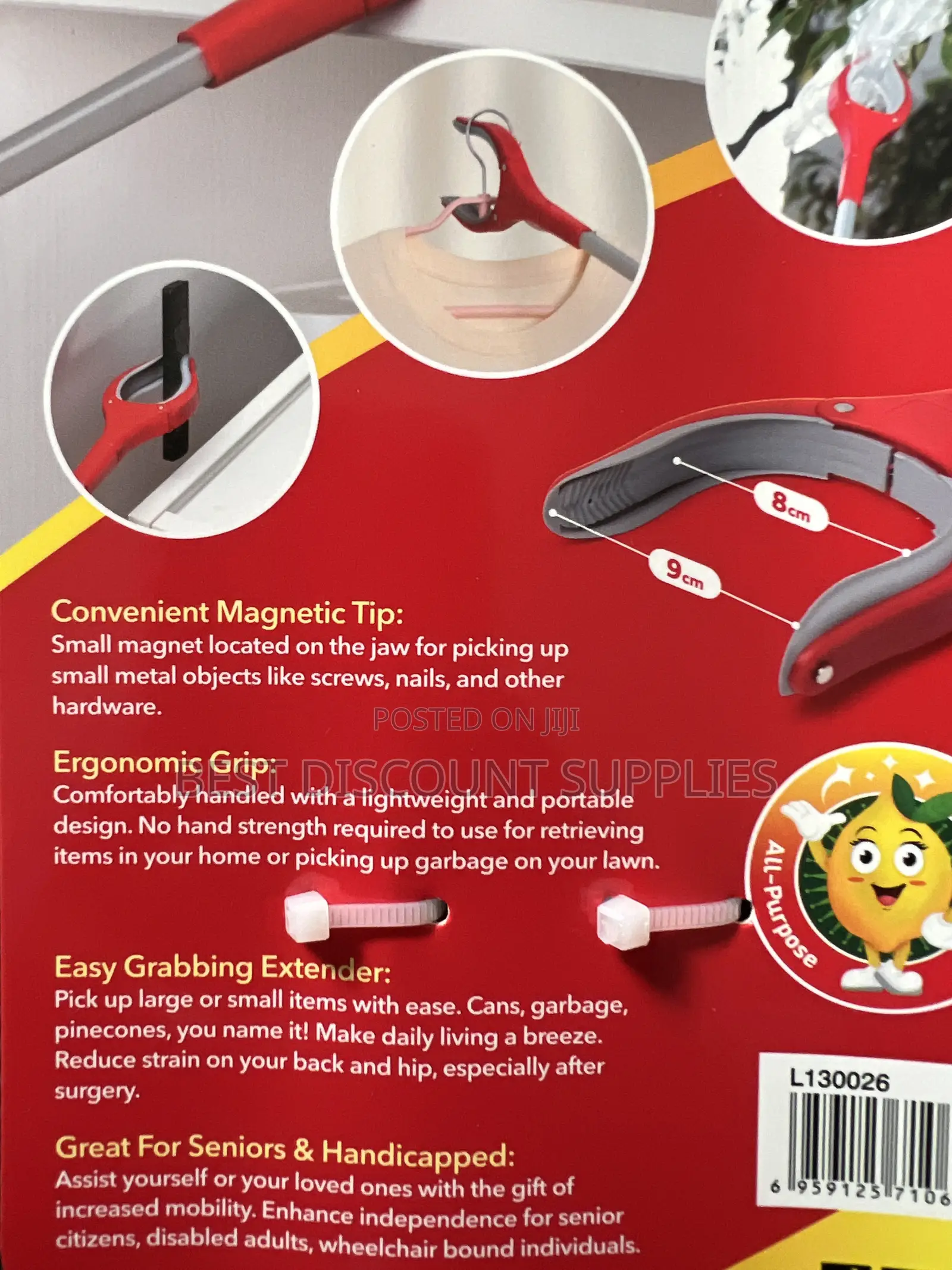 Foldable Magnetic Picker 360 Rotating Claw