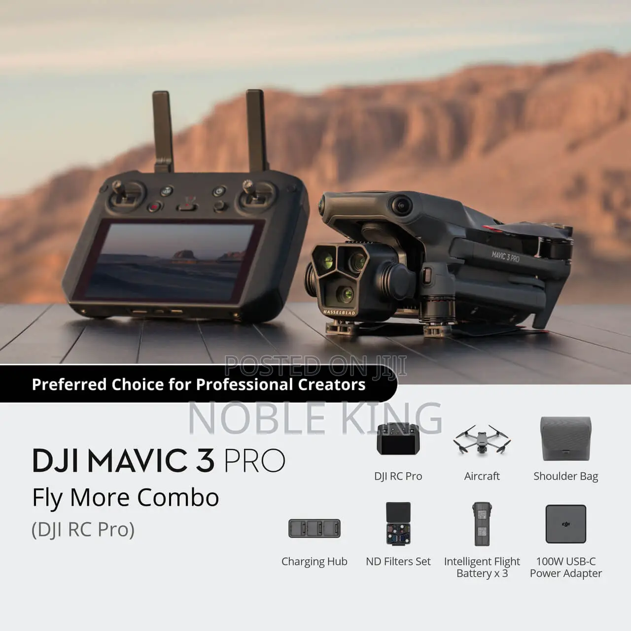 Dji Mavic 3 Pro Fly More Combo (Dji Rc Pro) Bundle Fly More