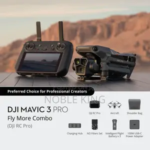 Dji Mavic 3 Pro Fly More Combo (Dji Rc Pro) Bundle Fly More