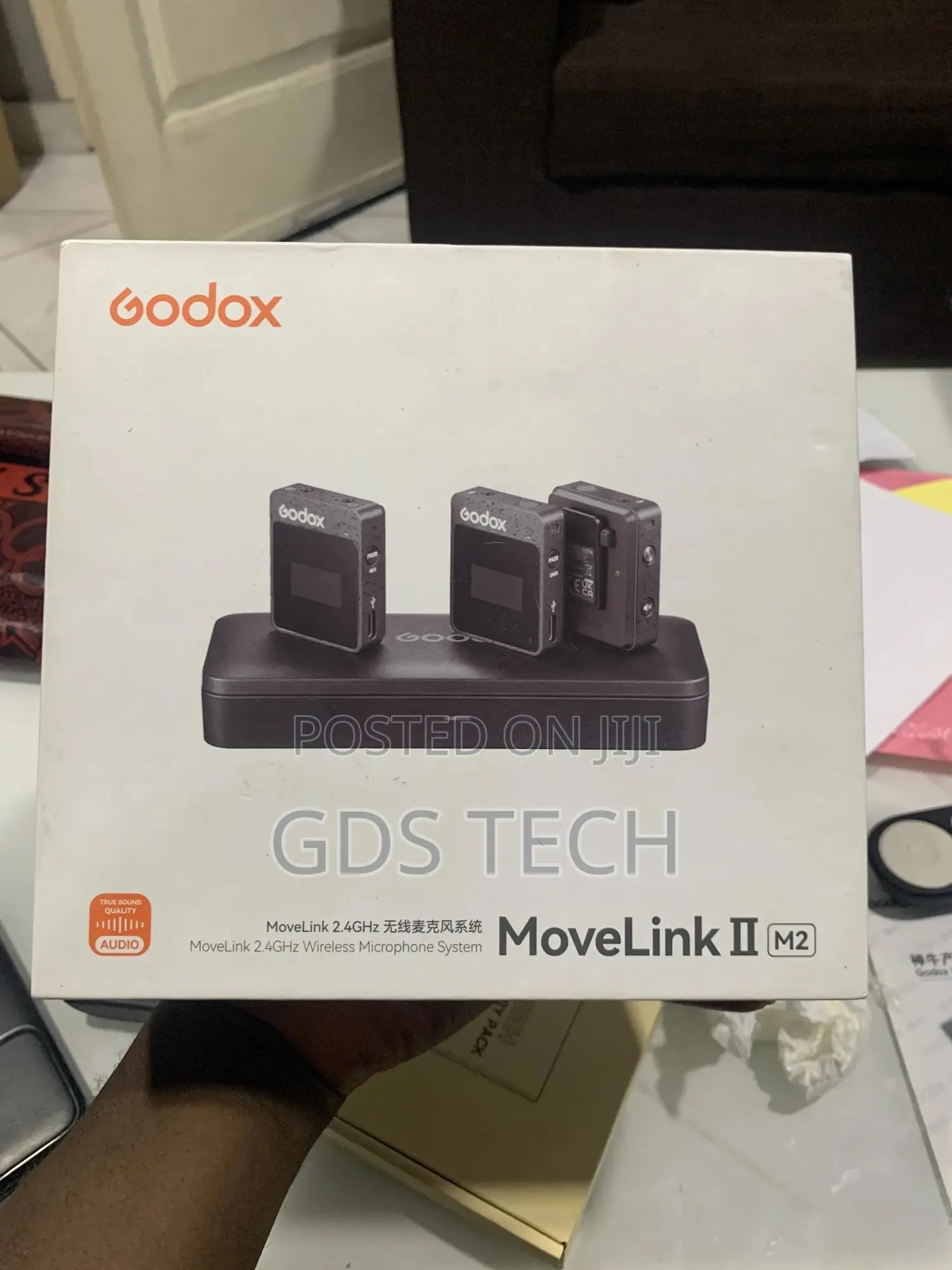Godox Movelink Ii M2 Dual Channel Wireless Microphone System