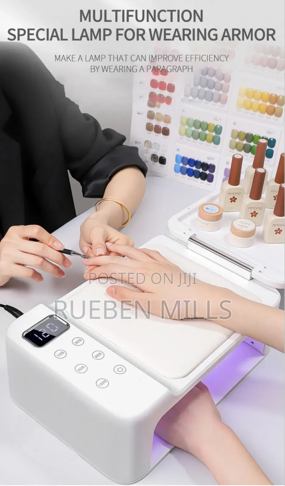 3 In 1 Multipurpose Double Hands Arm Rest Nail Dryer Armrest Nails