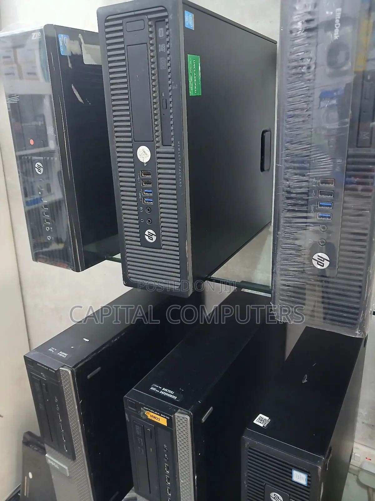 Desktop Computer HP EliteDesk 800 4GB Intel Core I5 HDD 500GB