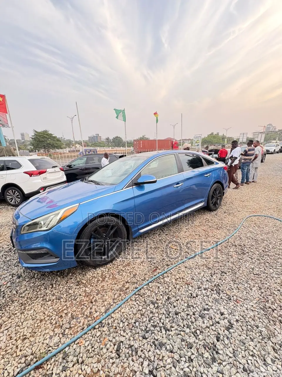 Hyundai Sonata Sport 2.0T Sedan FWD (2.0L 4cyl 6A) 2016 Blue
