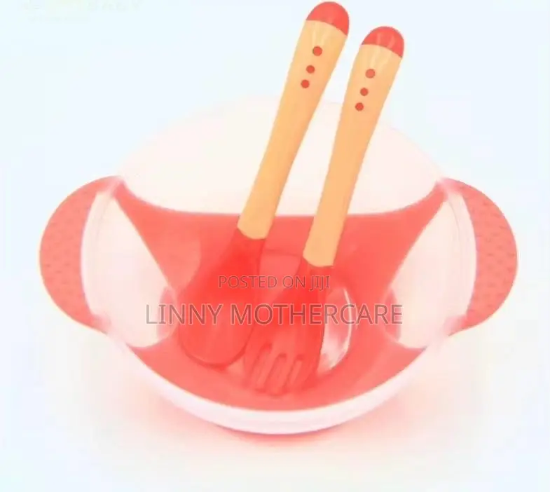 Baby Feeding Bowl With Spoon/Fork