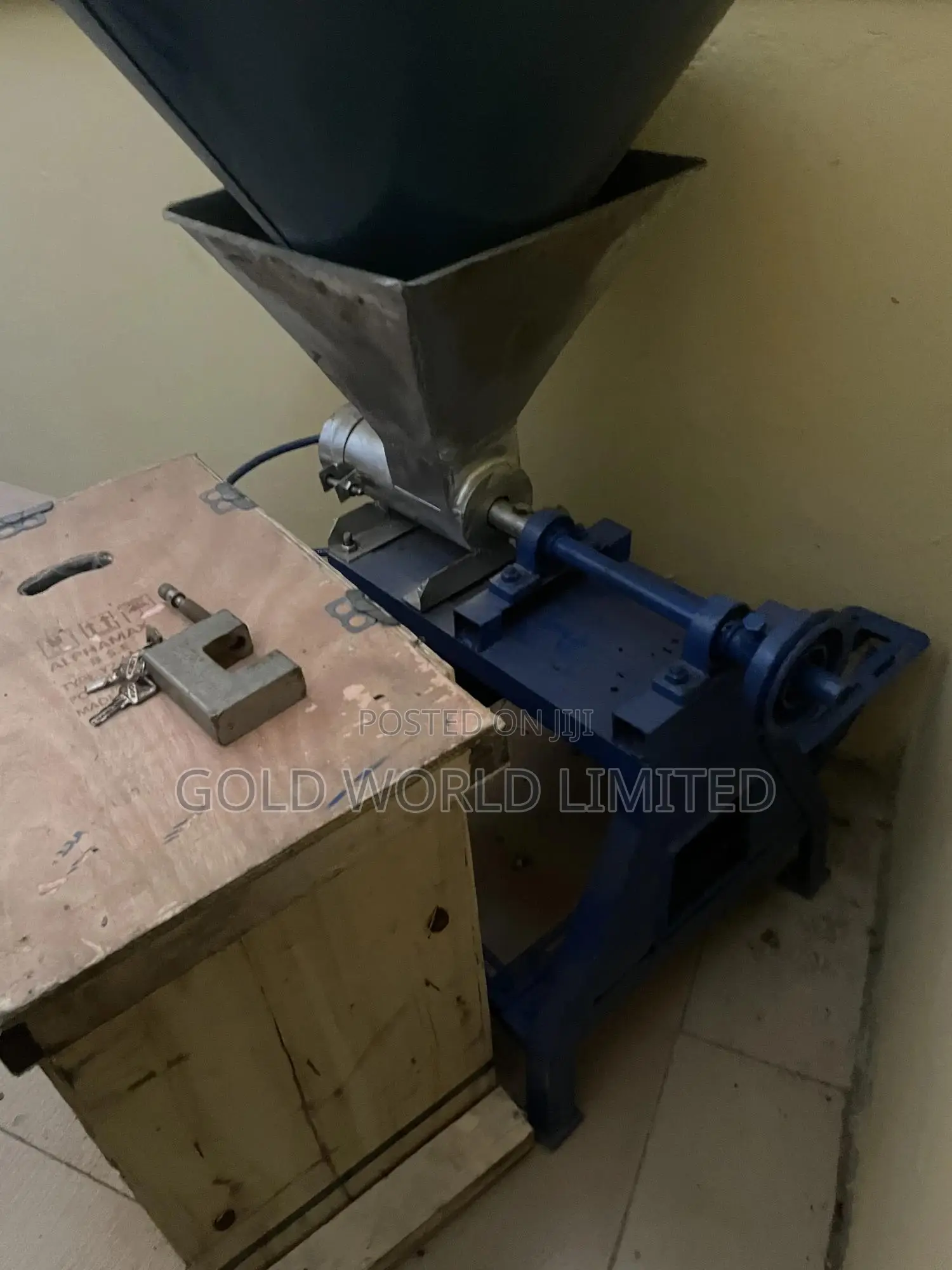 Fufu Machine With Electric Motor and Generator