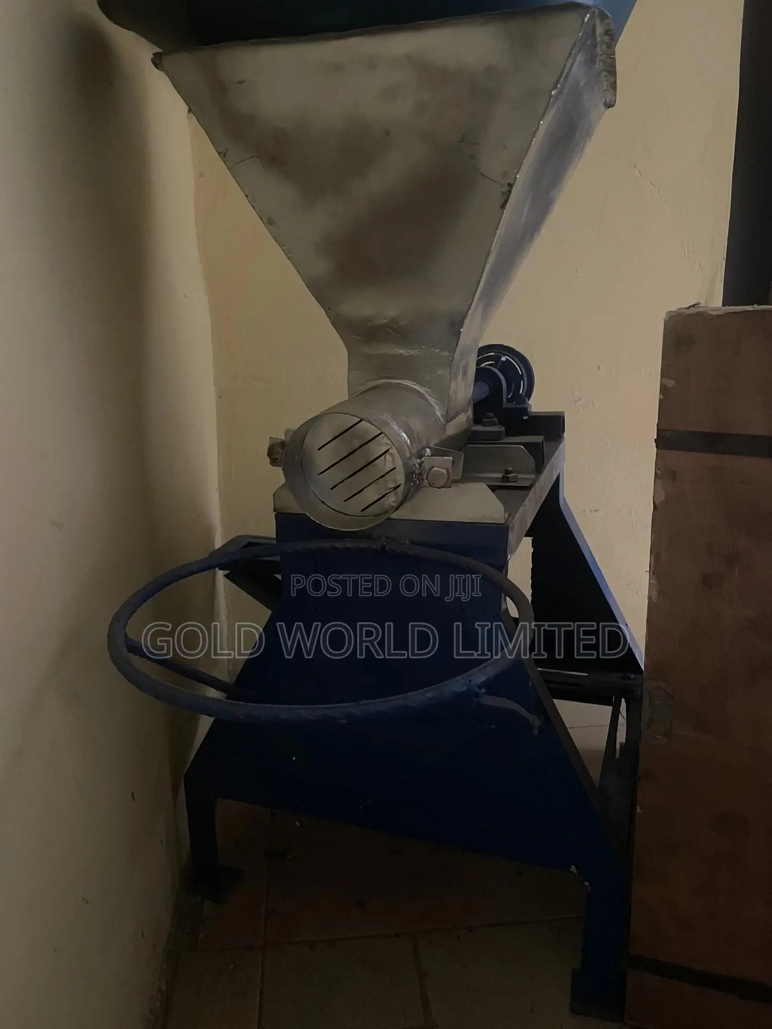 Fufu Machine With Electric Motor and Generator