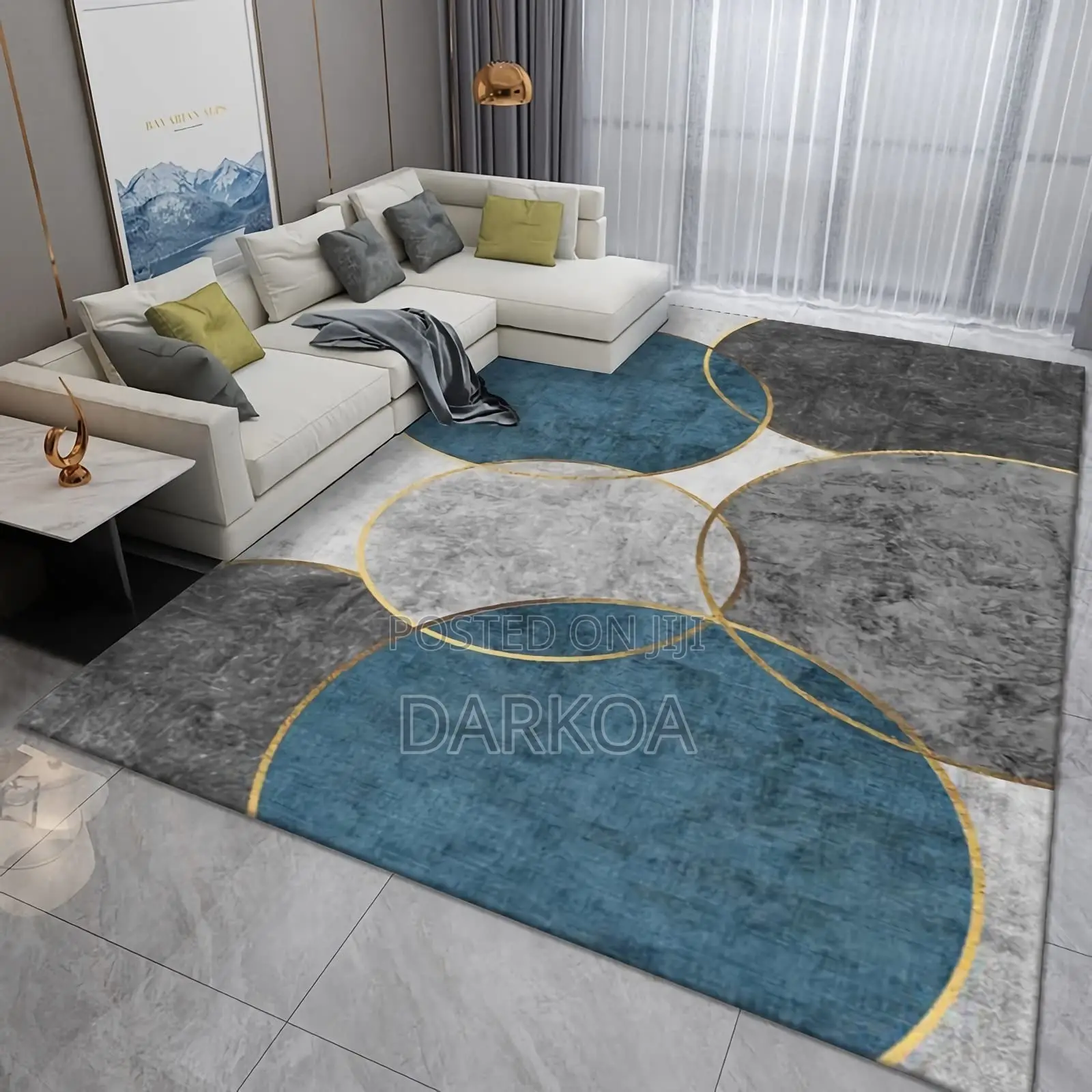 Big 3d Center Carpet Rug