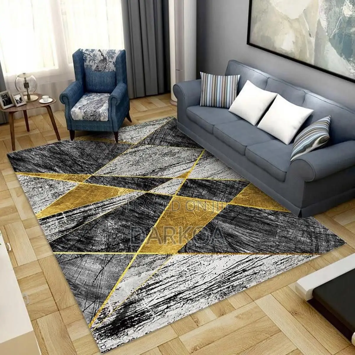 Big 3d Center Carpet Rug