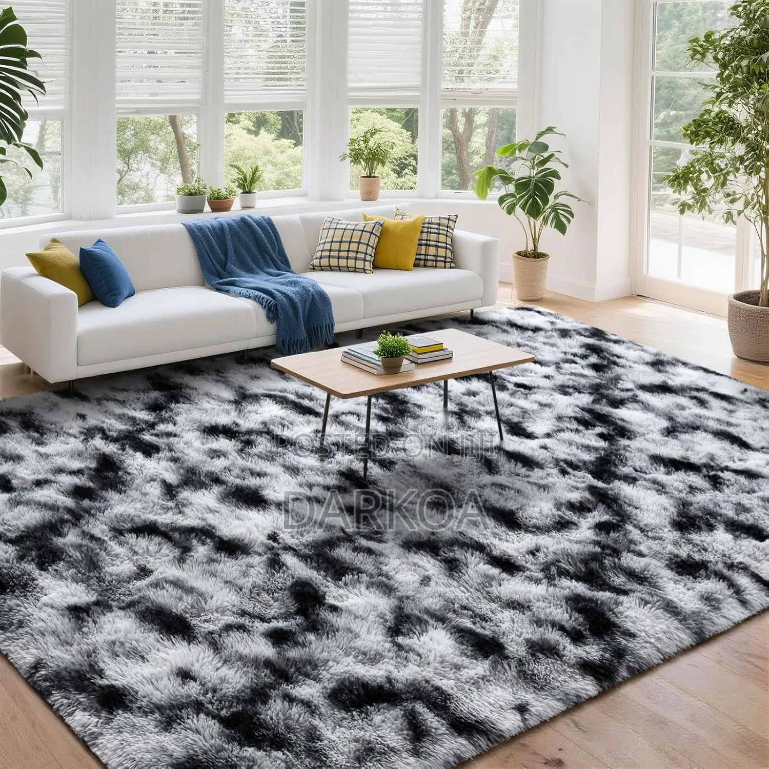 Big Fluffy Carpet Rug