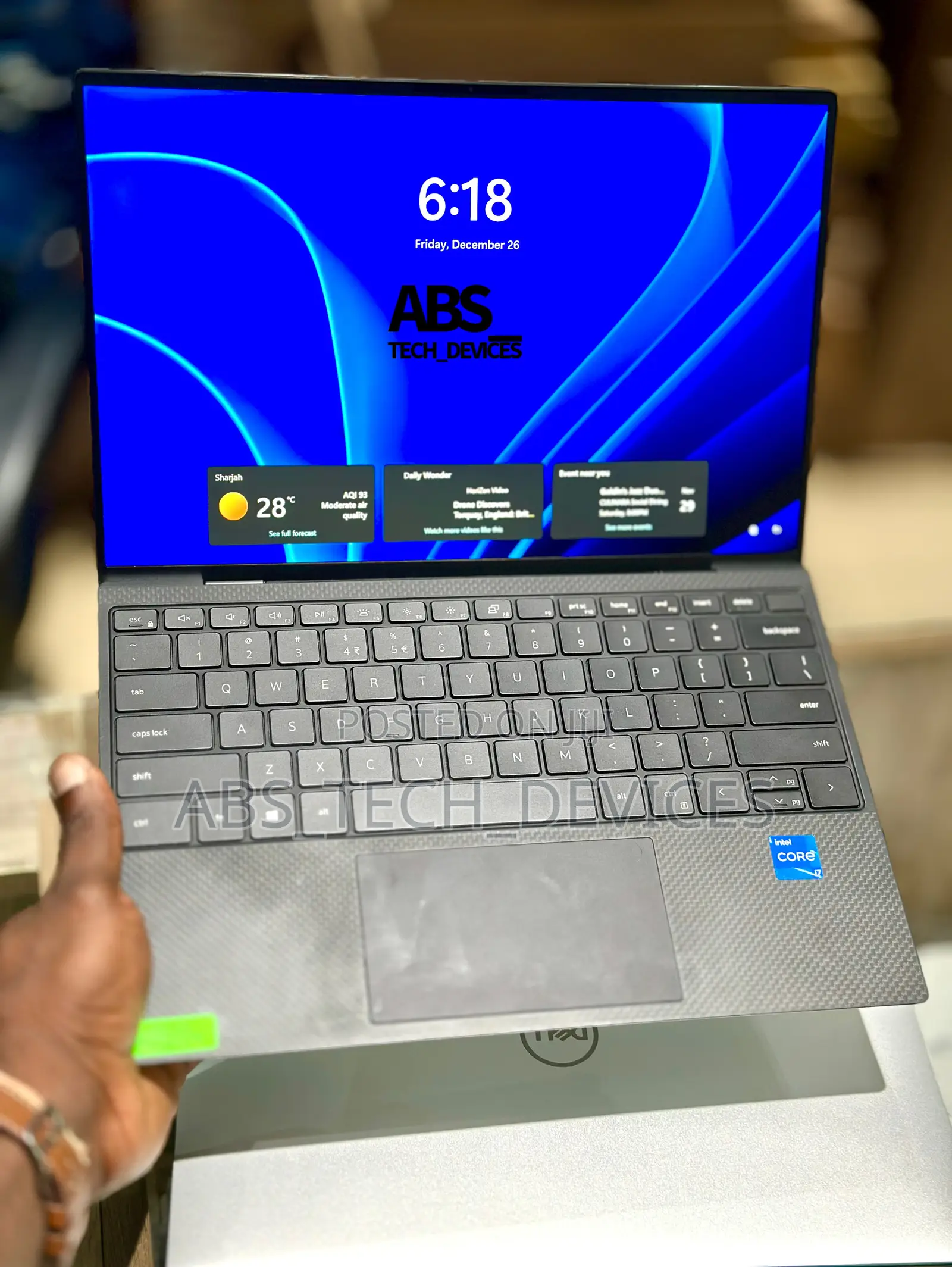 Laptop Dell XPS 13 16GB Intel Core i7 SSD 512GB