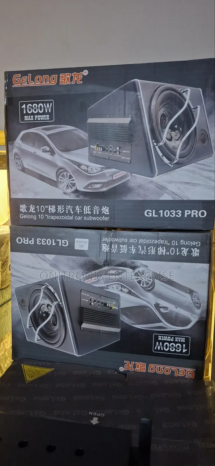 Gelong 10" Car Subwoofer