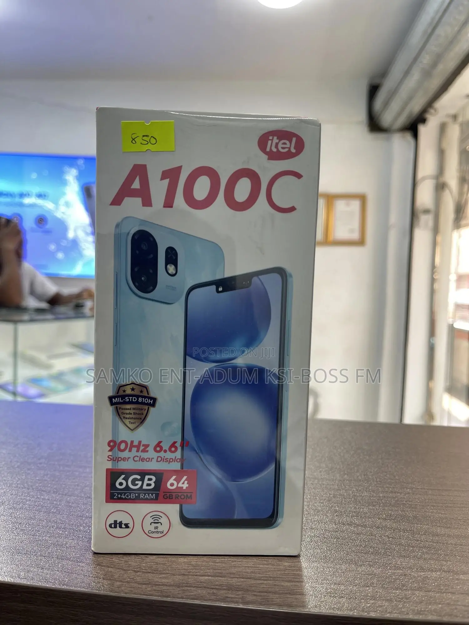 New Itel A100C 64 GB Gold