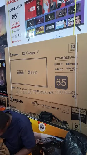 Sigma 65-Inch Qled Uhd Google Smart Tv