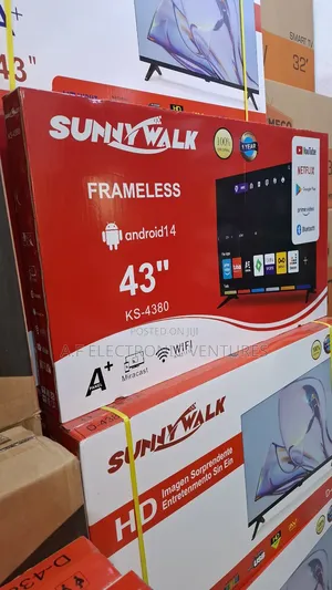 Sunnywalk 43-Inch Smart Frameless Tv