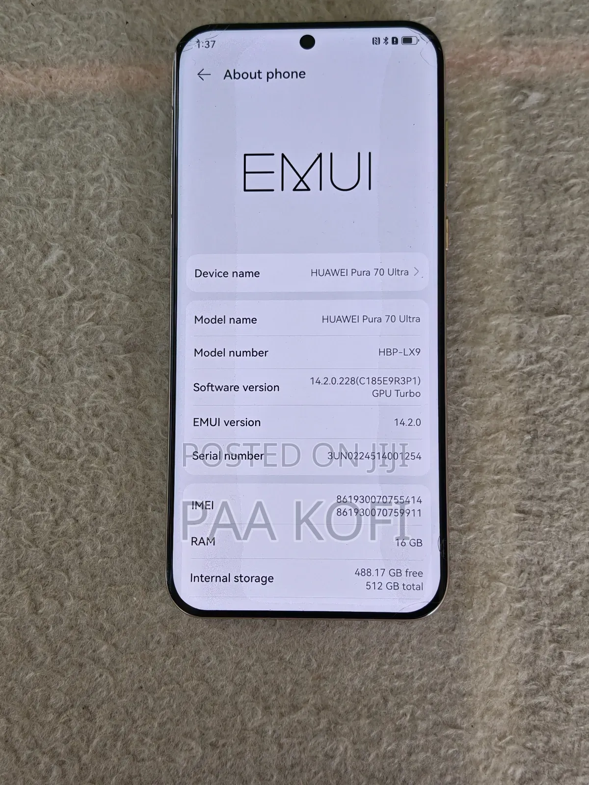 Huawei Pura 70 Ultra 512 GB
