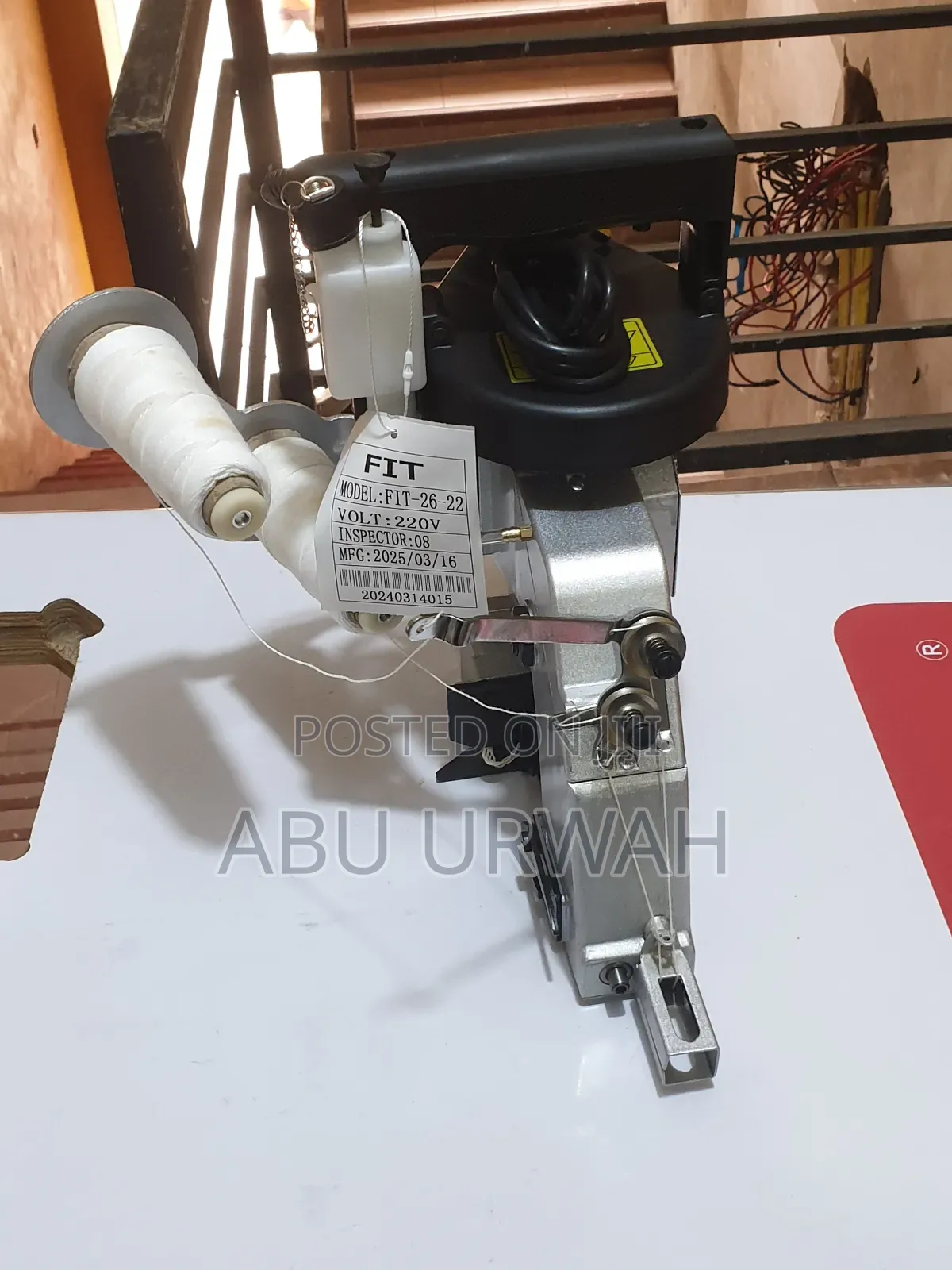 Double Needle Sack Machine