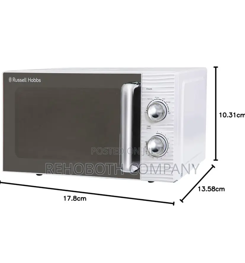 Russell Hobbs Rhm1731 Inspire White 17 Litre Manual Microwave