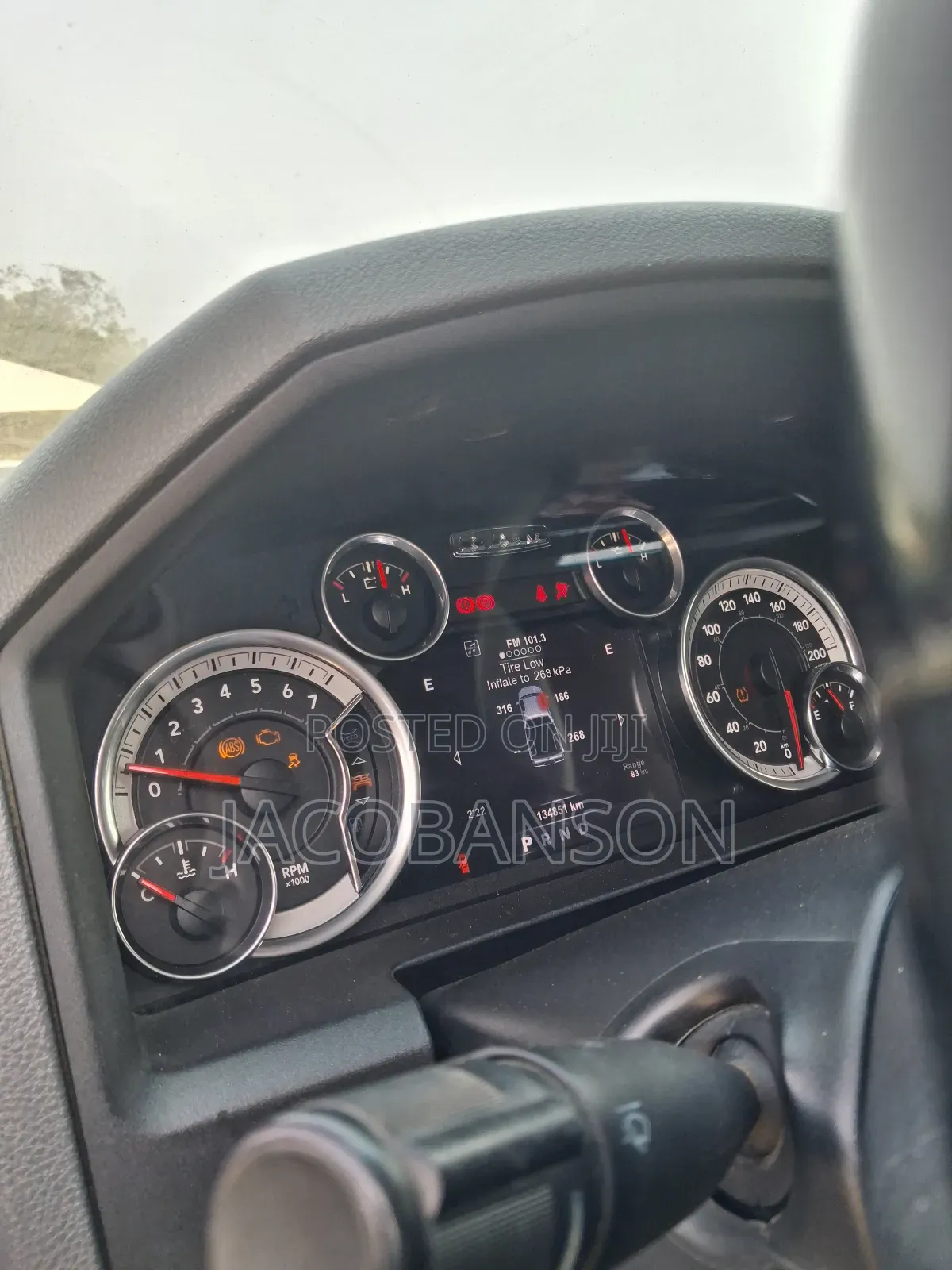Dodge RAM 2015 Brown